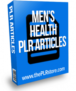 mens health plr articles