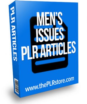 mens issues plr articles