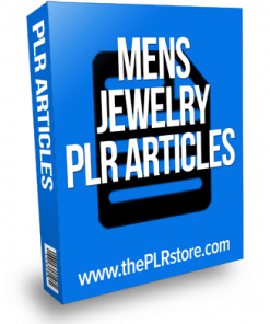 mens jewelry plr articles