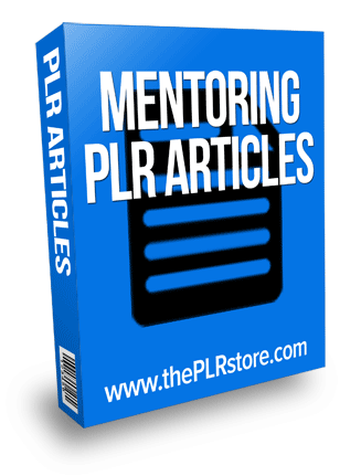 mentoring plr articles