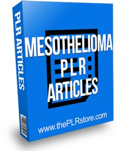 Mesothelioma PLR Articles