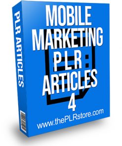 Mobile Marketing PLR Articles 4