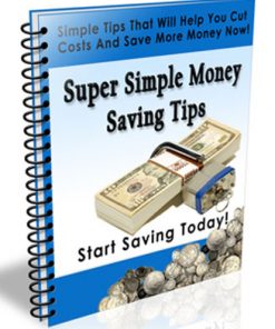 Money Saving Tips PLR Autoresponder Messages