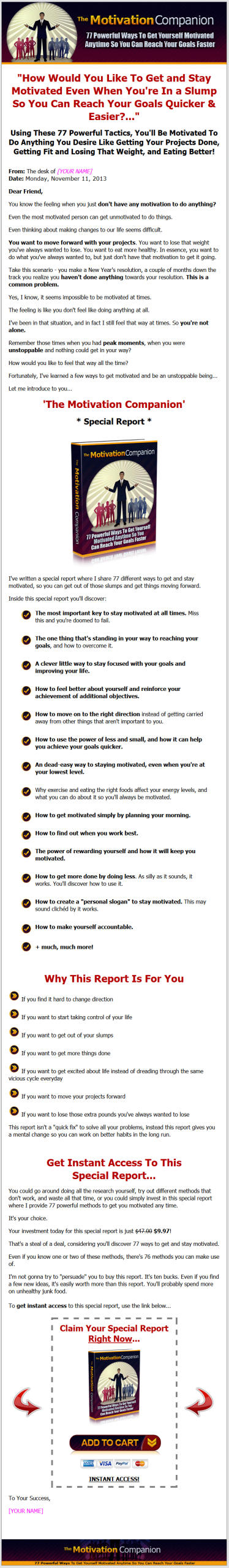 Motivation Companion MRR Ebook - Image 2