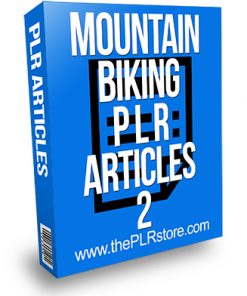 Mountain Biking PLR Articles 2