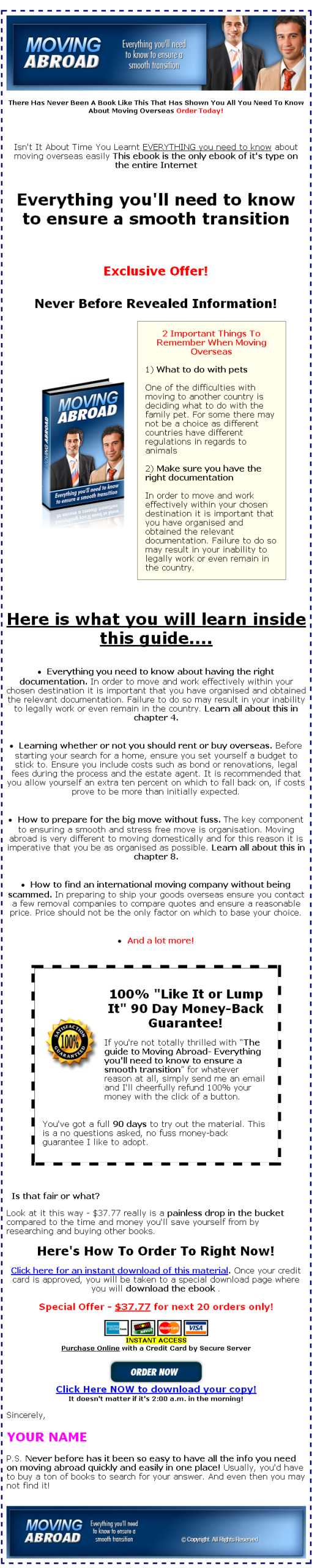 Moving Overseas MRR eBook - Image 2