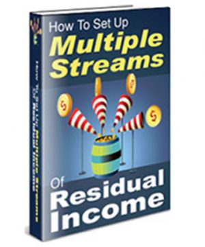 multiple income streams plr ebook