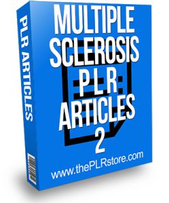 Multiple Sclerosis PLR Articles 2