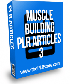 muscle building plr articles