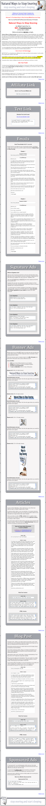 Natural Ways to Stop Snoring Ebook MRR - Image 5