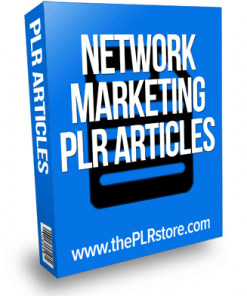 network marketing plr articles