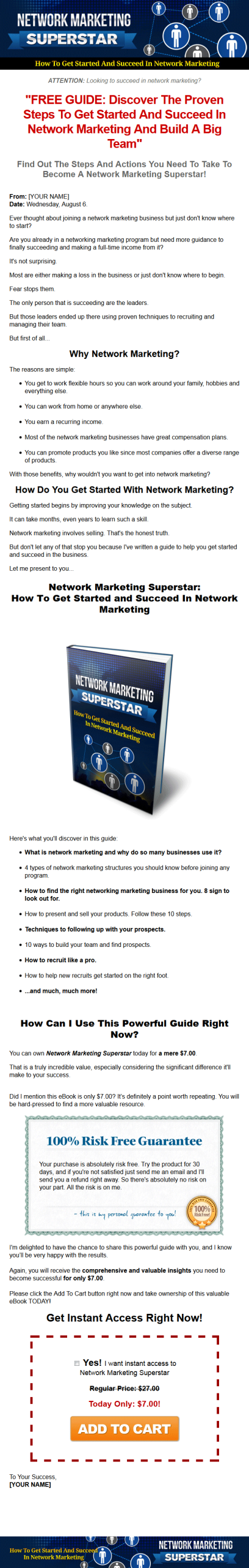 Network Marketing Superstar MLM MRR Ebook Package - Image 2