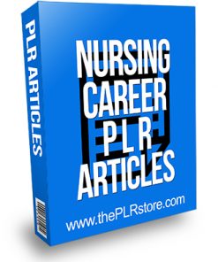 Nursing Career PLR Articles