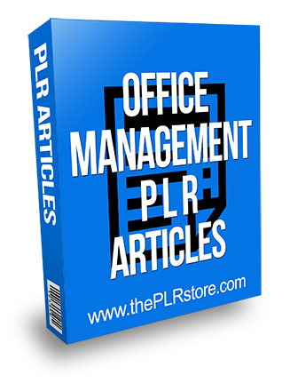 Office Management PLR Articles