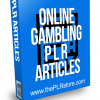 Online Gambling PLR Articles