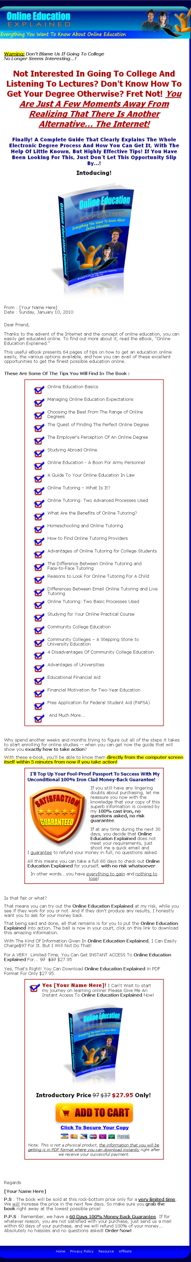 Online Education Explained MRR eBook - Image 2