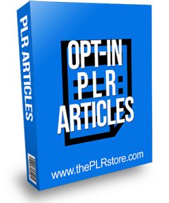 Opt-in PLR Articles