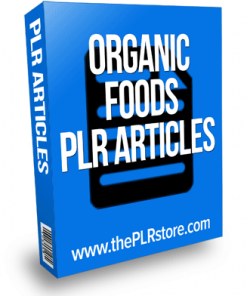 organic foods plr articles