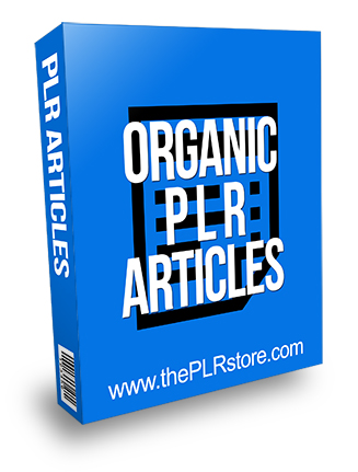 Organic PLR Articles