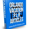 Orlando Vacation PLR Articles
