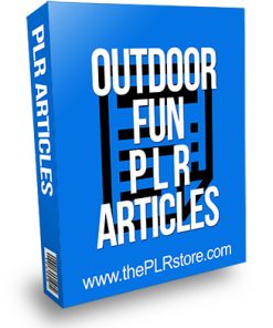 Outdoor Fun PLR Articles