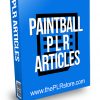 Paintball PLR Articles