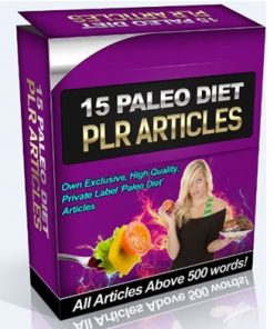 paleo diet plr articles