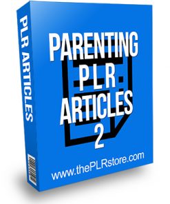 Parenting PLR Articles 2