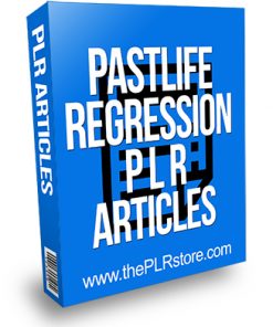 Pastlife Regression PLR Articles
