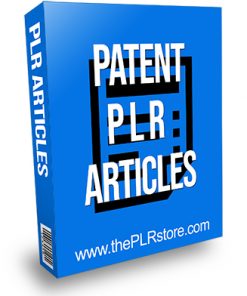 Patent PLR Articles