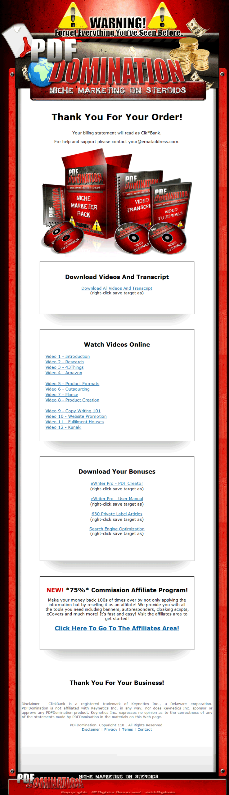 PDF Domination Videos with Master Resale Rights - Image 3
