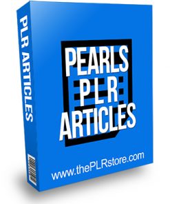 Pearls PLR Articles