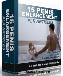 penis enlargement plr articles