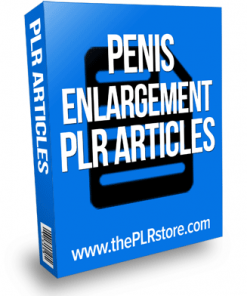 penis enlargement plr articles