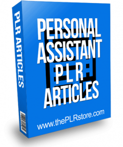 Personal Assistant PLR Articles