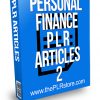 Personal Finance PLR Articles 2