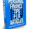 Personal Finance Tips PLR Articles