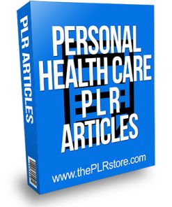 Personal Health Care PLR Articles
