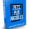 Pets PLR Articles with Private Label Rights