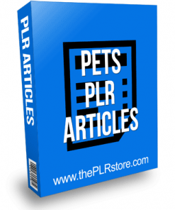 Pets PLR Articles with Private Label Rights