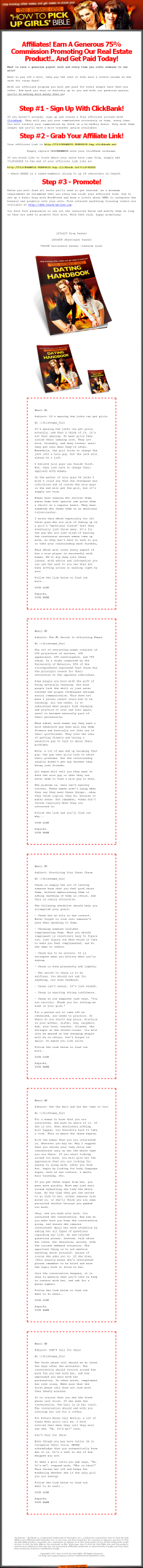 Pick Up Girls PLR Ebook High Quality - Image 4