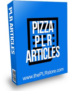 Pizza PLR Articles