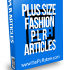 Plus Size Fashion PLR Articles