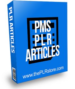 PMS PLR Articles