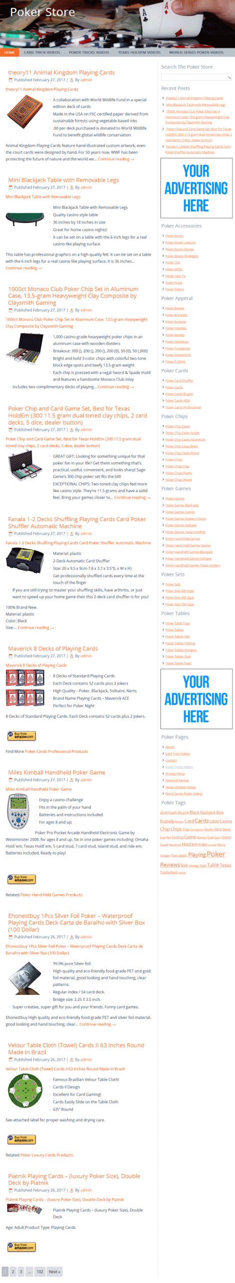 Poker PLR Amazon Store Website with Private Label Rights - Image 2