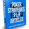 Poker Strategies PLR Articles