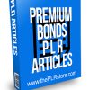 Premium Bonds PLR Articles