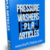 Pressure Washers PLR Articles