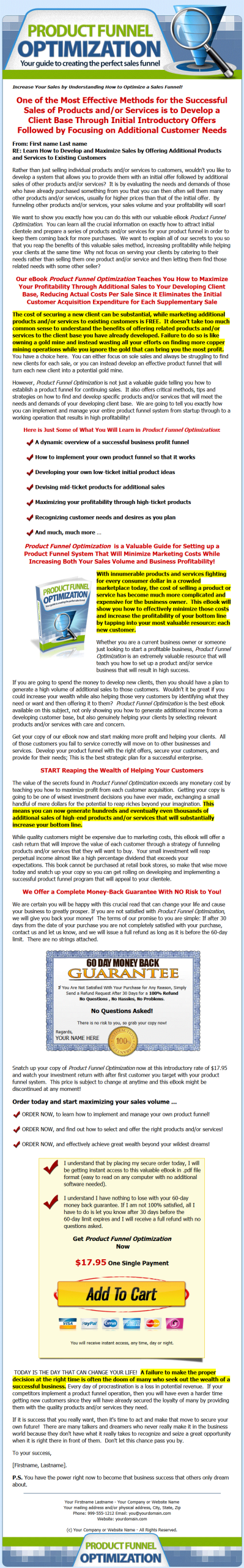 Product Funnel Optimization MRR Ebook - Image 2