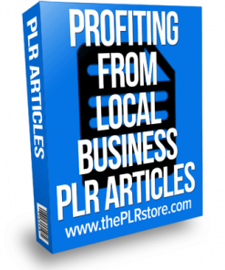 profiting from local business plr articles